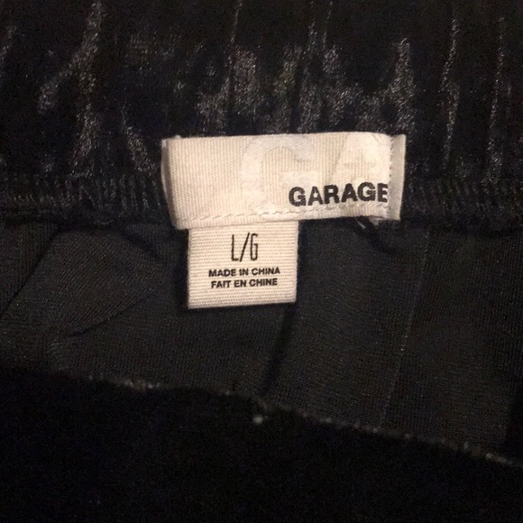 Black Crushed Velvet Skater Skirt - Picture 3 of 3